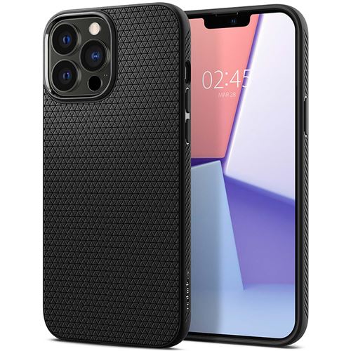 Spigen Liquid Air iPhone 13 Pro Max étui téléphone mobile (Black) ACS03201