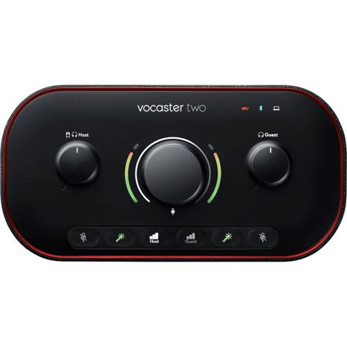 Non Communiqué Focurite Vocaster-Two - Interface Audio 2 Entrées Pour Podcast
