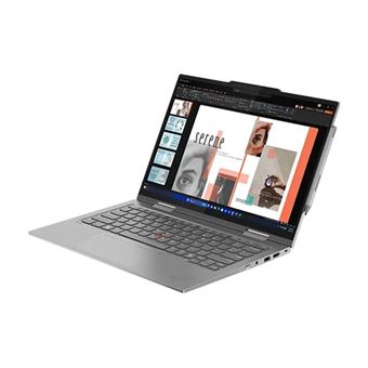 Lenovo ThinkPad X1 2-in-1 Gen 9 21KE - Conception inclinable - Intel Core Ultra 5 - 125U / jusqu'à 4.3 GHz - Evo - Win 11 Pro - Intel Graphics - 32 Go RAM - 512 Go SSD TCG Opal Encryption 2, NVMe, Performance - 14" IPS écran tactile 1920 x 1200 - Wi-Fi