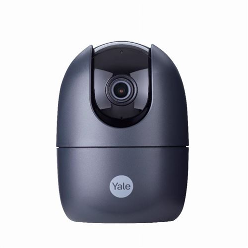 Yale - Caméra de surveillance réseau - panoramique / inclinaison - intérieur - couleur (Jour et nuit) - 1080p - audio - sans fil - Wi-Fi