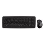 CHERRY DW 5100 - Ensemble clavier et souris - sans fil - 2.4 GHz - Français - commutateur : CHERRY LPK - noir