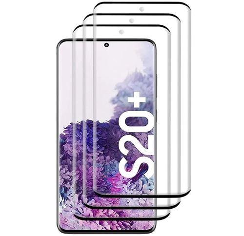 [Pack De 3] Film Vitre En Verre Trempé Pour Samsung Galaxy S20 Plus Protection Ecran Intégrale Ultra Résistant Transparent Dureté 9H Sans Bulles Lot De 3 Top4Pc®