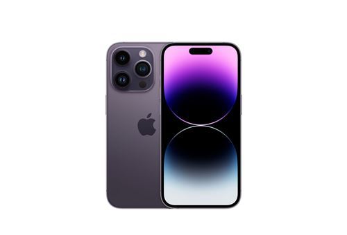 Apple iPhone 14 Pro 6,1'' 512 Go Violet intense Reconditionné avec Batterie neuve