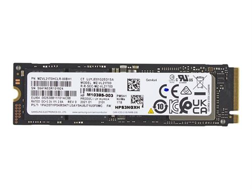 HP - SSD - 1 To - interne - M.2 2280 - PCIe 4.0 x4 (NVMe)