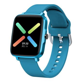 Montre Connectée Chronus KU1SL IP68 Étanche Fitness Tracker-Bleu-Chronus - 1