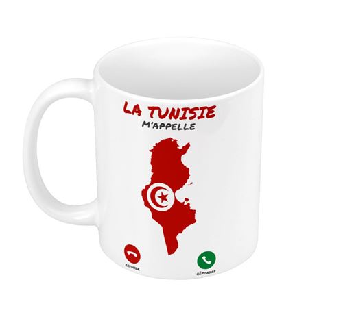 Fabulous Mug céramique La Tunisie M'Appelle