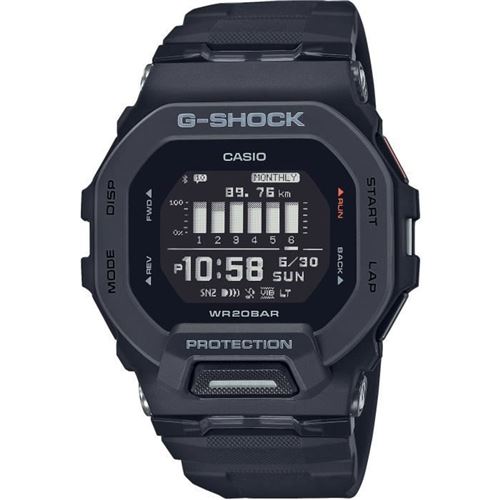 Casio G-Shock Gbd-200-1Er Montre - Résistante Aux Chocs - Multifonctions - Noir
