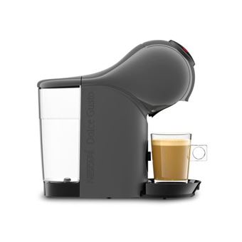 Expresso Nescafé Dolce Gusto Genio YY4893FD 1500 W avec 2 boîtes de capsules espresso et macchiato et mug Starbucks Compact Gris Anthracite