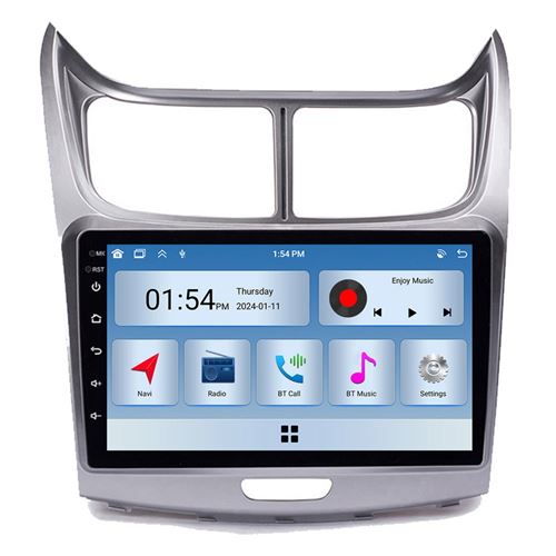 Autoradio RoverOne® Bluetooth CarPlay 2 Din 6Go RAM 128Go ROM pour Chevrolet Sail 2009-2013