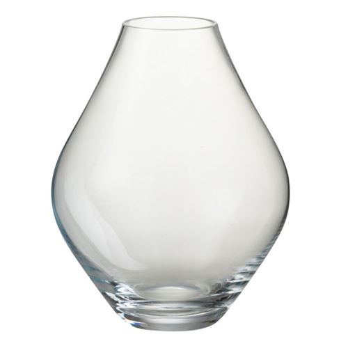 Non Communiqué Transparent Vase Design En Verre "Abby" 24Cm