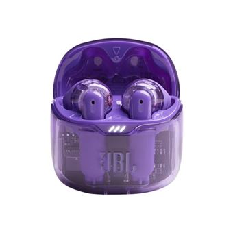 JBL TUNE Flex - Ghost Edition - écouteurs sans fil avec micro - intra-auriculaire - Bluetooth - Suppresseur de bruit actif - violet