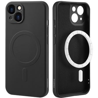 imoshion Coque Couleur avec MagSafe pour  iPhone 13 - Noir - 1
