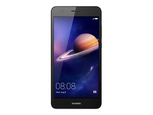 Huawei Y6II - 4G smartphone - double SIM - RAM 2 Go / Mémoire interne 16 Go - microSD slot - Écran LCD - 5.5 - 1280 x 720 pixels - rear camera 13 MP - front camera 8 MP - noir