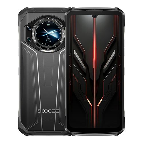 Smartphone DOOGEE S119 6.72 512Go Android 14 Telephone Portable dual sim 4G - argent