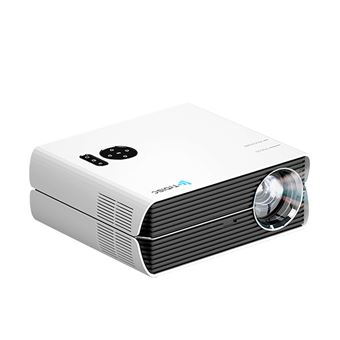 Vidéoprojecteur TROISC GAMMA, FULL HD 1080P Projecteur WiFi 5G, 10000 lumens, 20000:1 Contraste, 75% Zoom, ±15° Trapèze, Bluetooth, Recopier d'écran, Android, iOS, Mac OS, Windows - 1