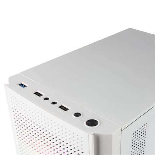 Boîtier PC Gaming MicroATX Mars Gaming MC300 Blanc, Verre Trempé, Façade  Mesh, 3 Ventilateurs FRGB - Boitier PC - Achat & prix