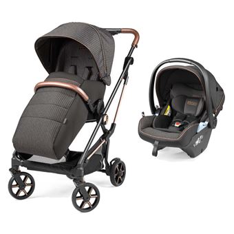 Poussette DUO Vivace Viaggio Lounge Fiat 500 PEGPEREGO Gris