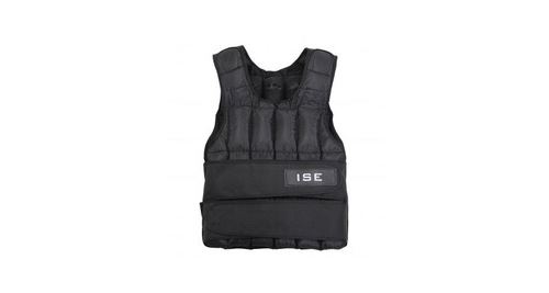  Ise gilet lest&eacute; r&eacute;glable de 15kg poids gilets pour poids entrainement musculation exercice sy3002-3 