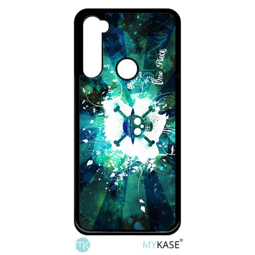 Coque My-Kase pour Note 8t - manga one piece tete de mort - Plastique Noir