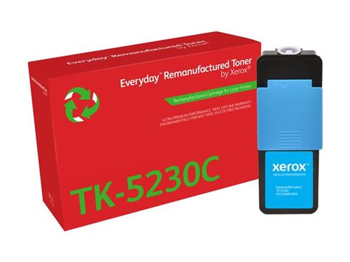 Xerox - Cyan - compatible - boîte - remanufacturé - cartouche de toner (alternative pour : Kyocera TK-5230C) - programme de retours Green World Alliance