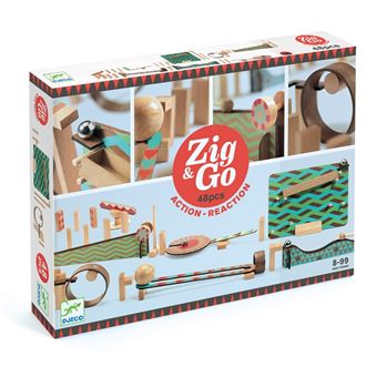 Jeu de parcours Zig and Go 48 pièces