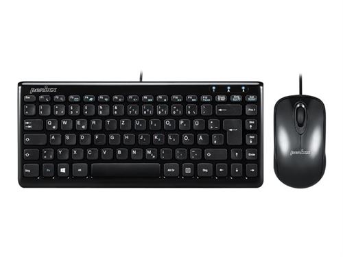Perixx PERIDUO-307 - Toetsenbord en muis set - zwart