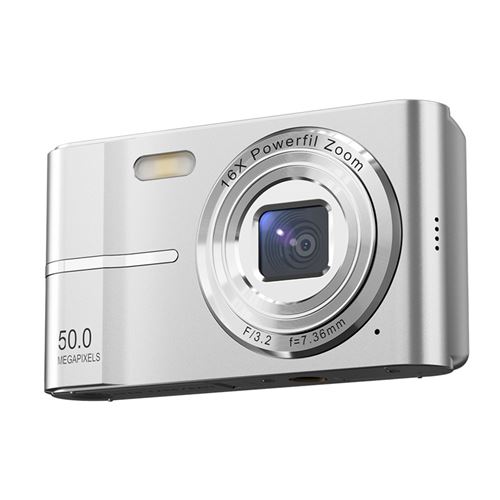 Appareil Photo - NEOZHOU - 50MP FHD 1080p - Zoom Num&eacute;rique 16x - Ecran LCD 2,4"" - Carte 32GB