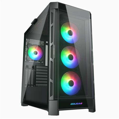 Non Communiqué Noir Boitier Pc Gaming - Cougar Gaming - Boitier Duoface Pro Rgb + 2 Panneaux S