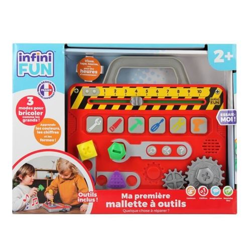Mallette A Outils - Kd - Ma Premiere Mallette A Outils - 6 Activités Et 3 Modes De Jeux Pour S'Amuser En Sécurité