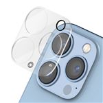 Protection d'Objectif Caméra pour iPhone 13 Pro en Verre Trempé 9H Force Glass Transparent