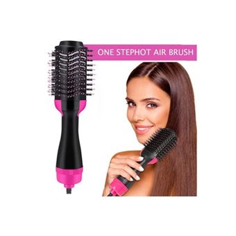 Séchoir à cheveux 3 en 1 séchage redresseur curler peigne hot peigne brushing - 1