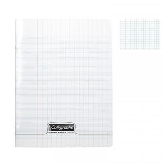 Calligraphe 8000 - Cahier polypro 17 x 22 cm - 96 pages - grands