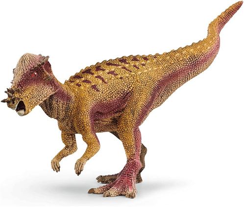 Figurine Schleich Pachycéphalosaure Marron