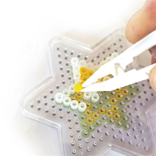 Coffret perles à repasser Sous-verres Fruits - Perlou - Jeux