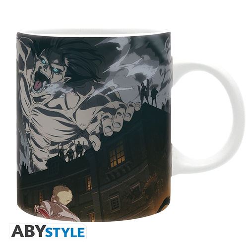 Non Communiqué Autre Mug - Attack On Titan - S4 Key Art - 320 Ml
