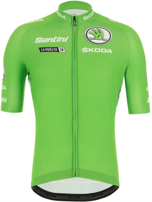 Santini La Vuelta 2019-Best Sprinter, T-Shirt à Manches Courtes pour Homme