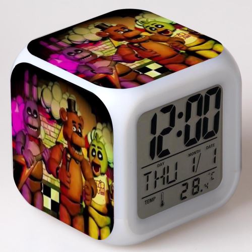 Réveil enfant LED Multifonctionnel Coloré - Five Nights at Freddy's #22