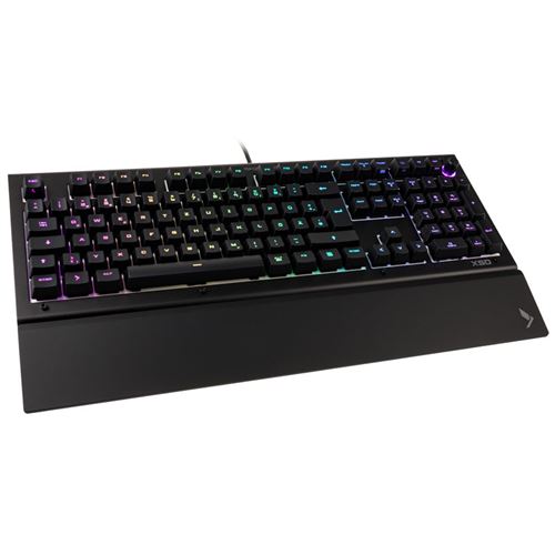 Das keyboard x50q, de layout, soft tactile omron - noir