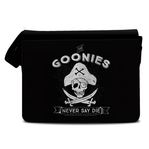 Les Goonies ne disent jamais que Die Black Messenger Bag