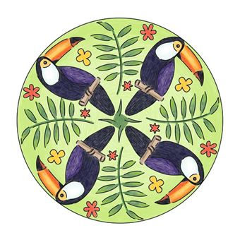 Jeu créatif Ravensburger Mandala Midi Flamingo