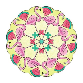 Jeu créatif Ravensburger Mandala Midi Flamingo