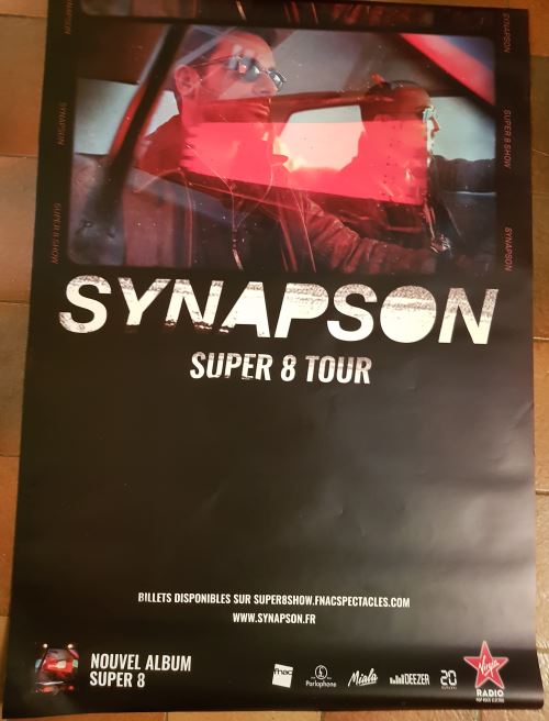Synapson - Concert / Super 8 - AFFICHE