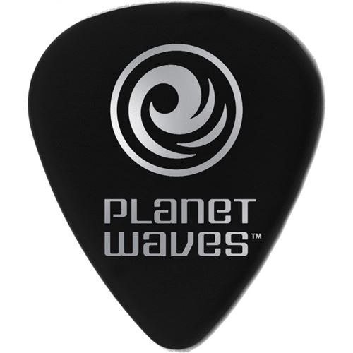 10 médiators Planet Waves Classic Standard - 1,25 mm - noirs