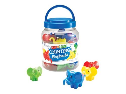 Learning Resources Snap-n-Learn - Counting Elephants