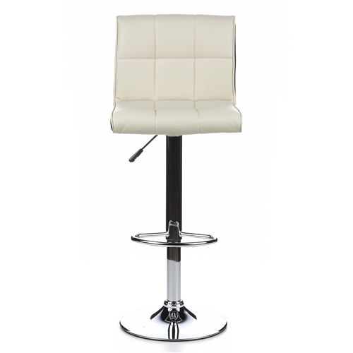 Tabouret de bar / Tabouret haut LOUNGER DUO beige/noir (par lot de 2 tabourets) hjh OFFICE