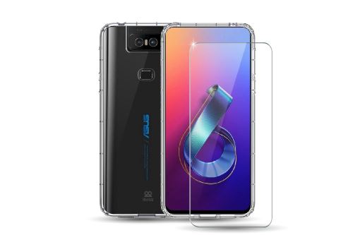Ibroz Clear Case et Protection écran pour Zenfone 6 Asus ZS630KL
