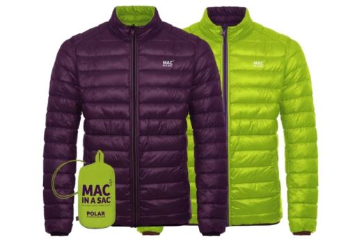 Mac in A Sac veste dames double Polar Downface violet/lime pourpre / lime