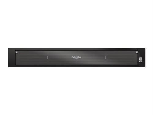 Whirlpool WDO93FBK - Hotte - Courant descendant - largeur : 86 cm - profondeur : 40 cm - evacuation - avec moteur interne - noir