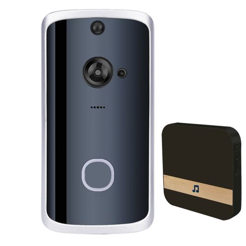 Smart WIFI Sonnette Caméra Vidéo Télécommande Sans Fil Sonnette Cctv Chime Téléphone Ue Wenxibe199