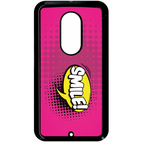 Coque Motorola Droid X2 Smile Fond Rose